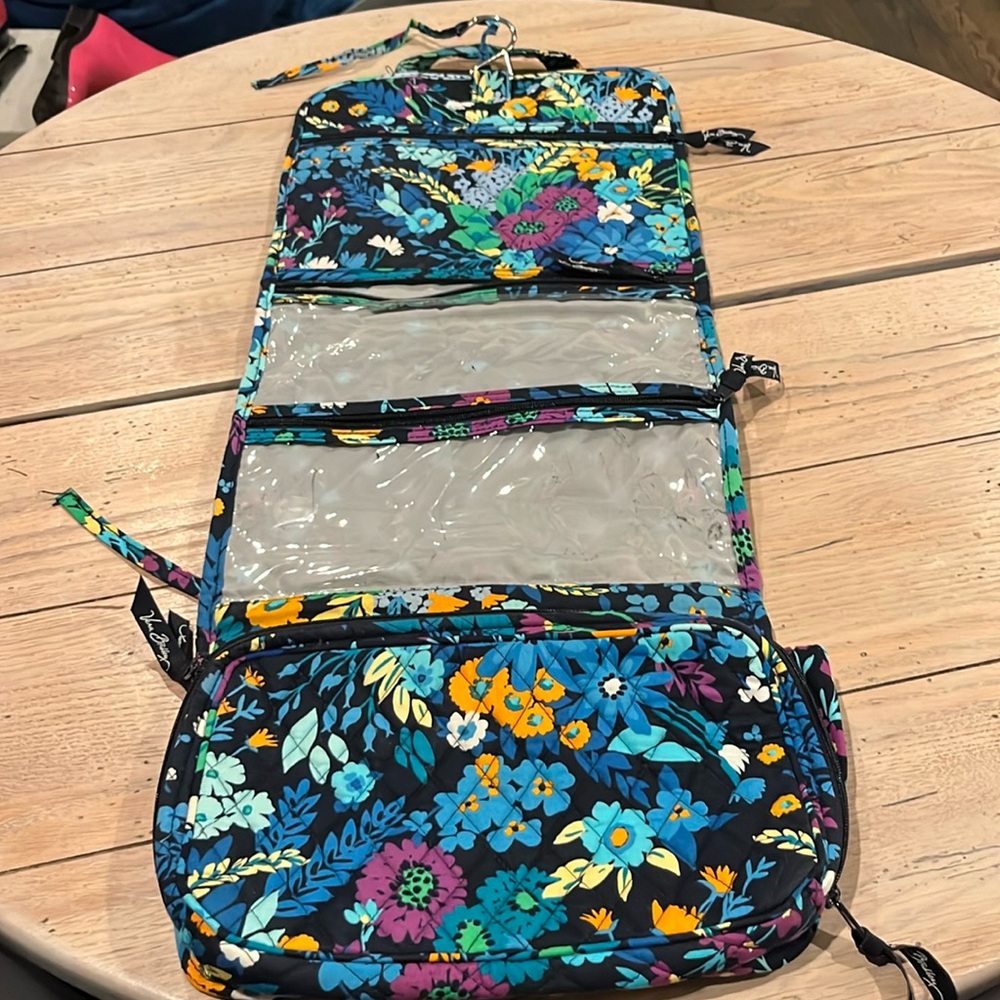 Vera Bradley patterned makeup organizer!